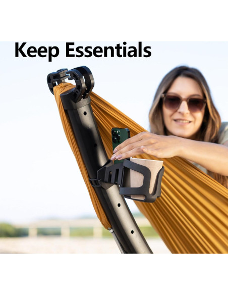 Soporte de Hamaca Portátil Anymaka Ajustable 267 cm 550 LBS