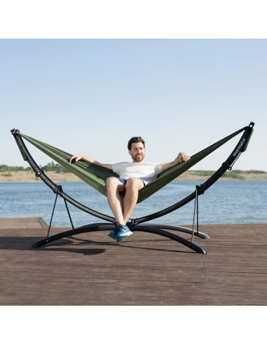 Soporte de Hamaca Portátil Anymaka Ajustable 267 cm 550 LBS