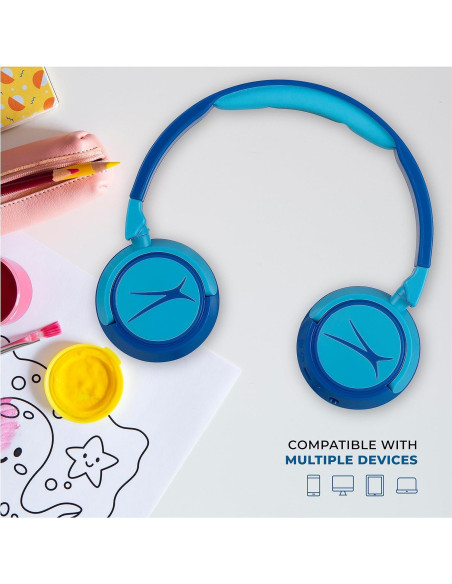 Auriculares Inalámbricos Altec Lansing Kid Safe - Azul Héroe