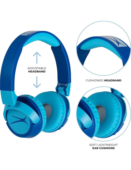 Auriculares Inalámbricos Altec Lansing Kid Safe - Azul Héroe