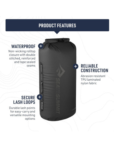 Bolsa Impermeable Big River 5L Sea to Summit Marrón