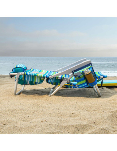 Silla de Playa Tommy Bahama Deluxe 5 Posiciones Verde