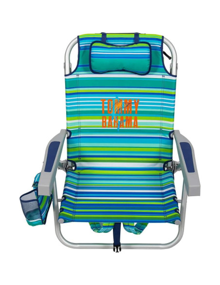 Silla de Playa Tommy Bahama Deluxe 5 Posiciones Verde
