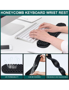 Juego 3 en 1 Almohadilla Ergonómica Jamboa con Reposamuñecas 2