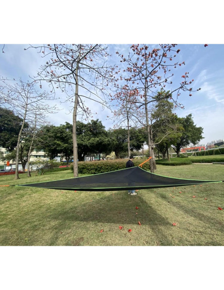 Hamaca Triangular LUKETURE 4m Multi Persona 499kg Secado Rápido