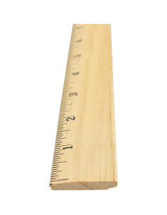 Regla de Madera Biselada Westcott 05018 45.72 cm 2