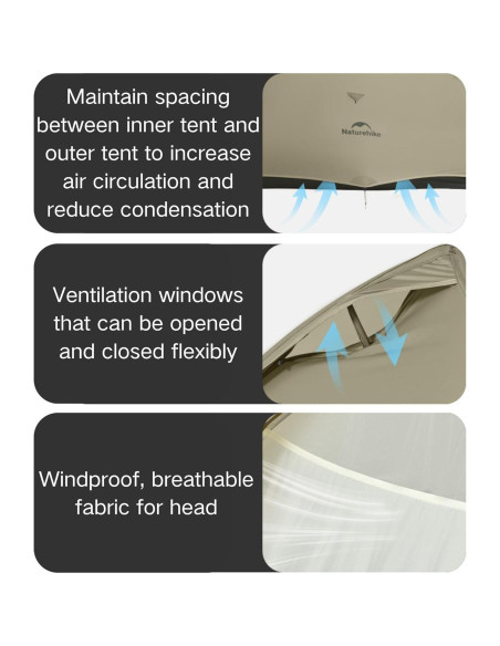 Tienda Ultraligera Windhike Cloud Up Pro 1 Persona Verde