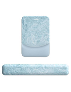 Soporte de Reposamuñecas MOSISO Ergonomico Tormenta Acuamarina