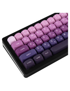Juego de Teclas PBT Japonesas MOA Gradiente Púrpura 124 Teclas