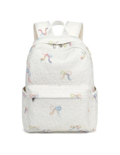Mochila Infantil CAMTOP Colorida con Lazo Bordado 36cm