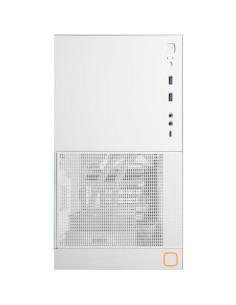Caja de PC Futuro Geométrico M4 Rey Arturo Blanco E-ATX 2