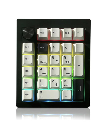 Teclado Numérico Mecánico GMK26 - Programable VIA/QMK, RGB Teclado Numérico Mecánico GMK26 - Programable VIA/QMK, RGB