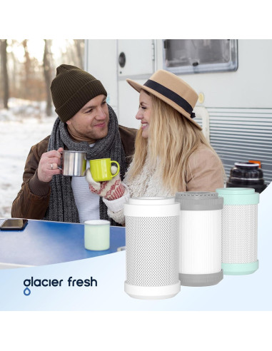 Cartuchos de Filtro de Agua GLACIER FRESH para RV - 0.2 Micrones