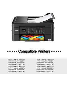 Cartucho de Tinta Compatible Brother LC203 XL - 12 Paquete 2