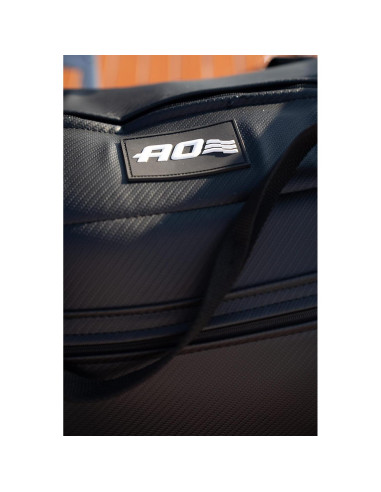 Enfriador Suave AO Coolers Carbon 12 Latas Negro Aislamiento Doble