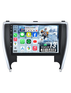 Radio Estéreo de Coche Fortdows 10" para Toyota Camry 2015-2017