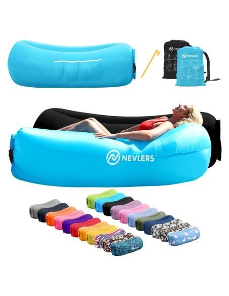 Sillones Inflables Nevlers 2 Pack | Sofá de Aire Impermeable