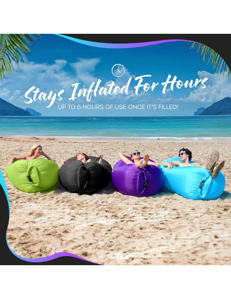 Sillones Inflables Nevlers 2 Pack | Sofá de Aire Impermeable