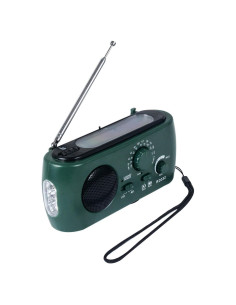 Radio de Emergencia MOLEBIT RD322T con Cargador Solar y Manivela