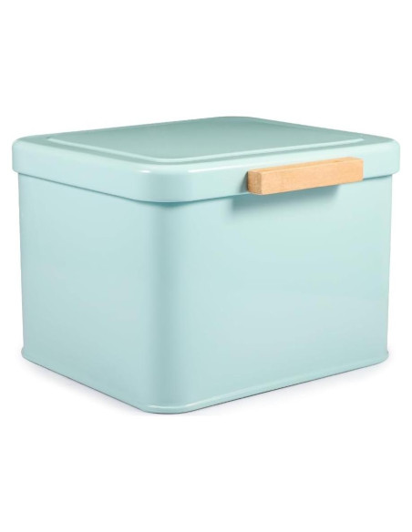 Contenedor de Pods de Lavandería Picowe Verde con Tapa de Madera