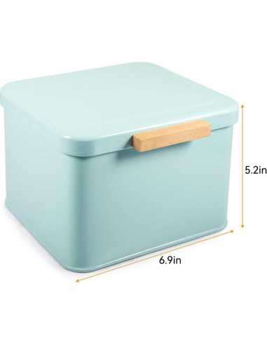 Contenedor de Pods de Lavandería Picowe Verde con Tapa de Madera