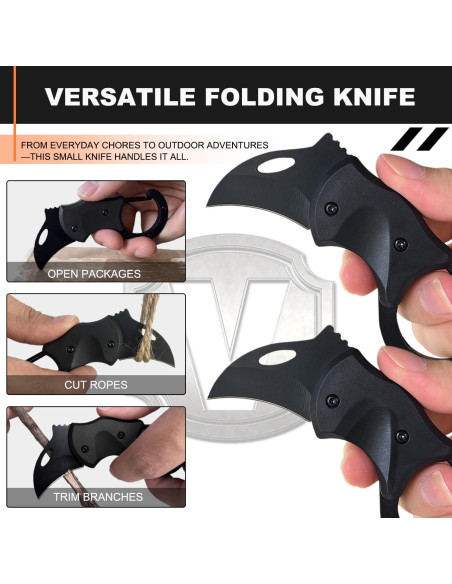 Cuchillo Plegable Compacto VIFUNCO 8.89 cm Acero Inoxidable