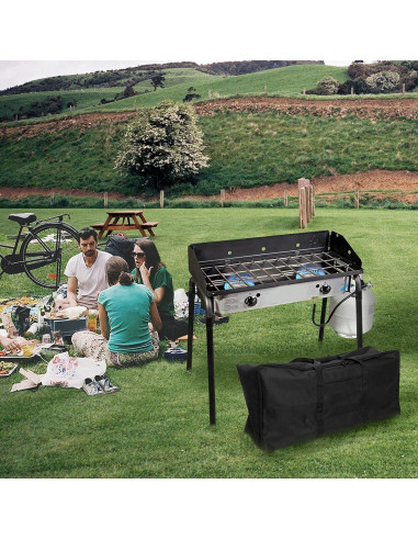 Bolsa de Transporte Resistente para Estufa 2 Quemadores Camp Chef