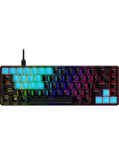 Kit de Teclas de Goma HyperX - 19 Teclas Texturizadas Azul