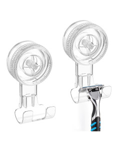 Ganchos de Succión LUXEAR - Paquete de 2, 3 KG, PVC