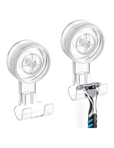 Ganchos de Succión LUXEAR - Paquete de 2, 3 KG, PVC