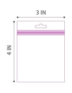 100 Bolsas Mylar Reutilizables 24/7 BAGS 7.62x10.16cm Grado Alimenticio 2