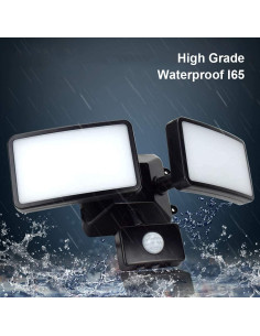 Luz de Inundación DLLT 20W con Sensor de Movimiento IP65 2