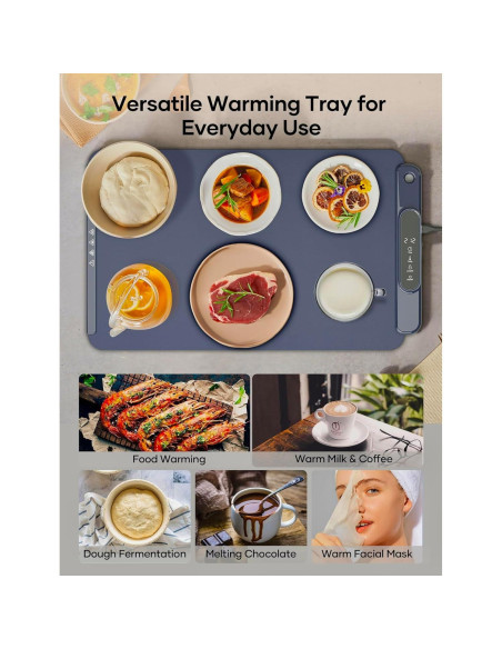 Alfombrilla Calentadora Eléctrica Viemon FWM-01B 300W Azul