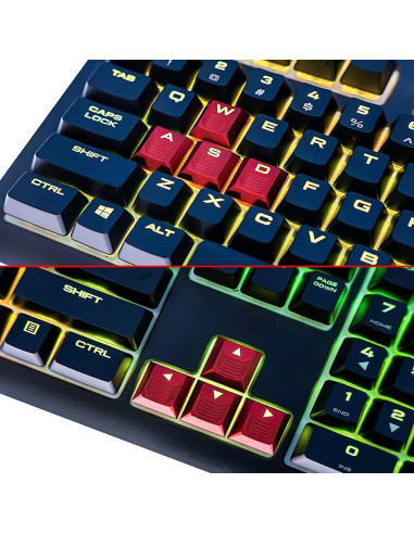 Teclas Retroiluminadas HUYUN para Teclados Mecánicos Rojo
