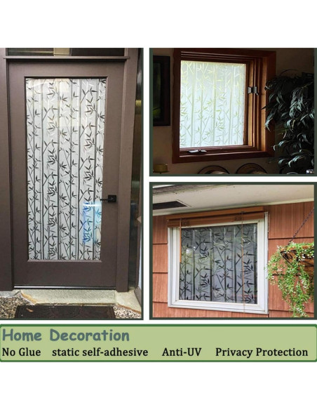 Película de Ventana Esmerilada Finnez 29.9x200 cm Bambú