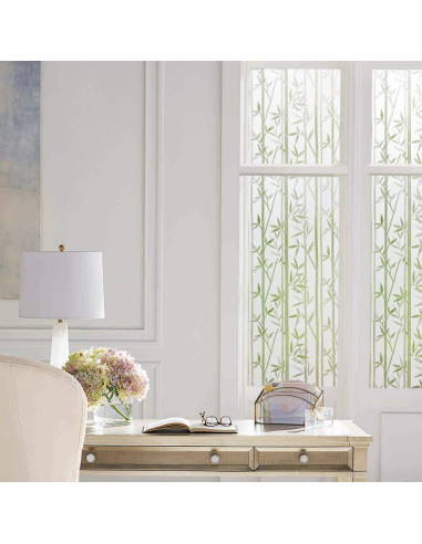 Película de Ventana Esmerilada Finnez 29.9x200 cm Bambú