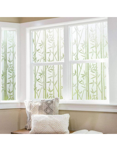 Película de Ventana Esmerilada Finnez 29.9x200 cm Bambú