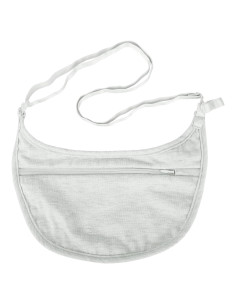 Bolsa Cruzada de Ropa Interior Travelon para Damas Gris