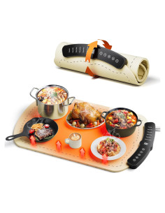 Alfombrilla Calentadora Eléctrica Anyeye XL Beige 63x39cm