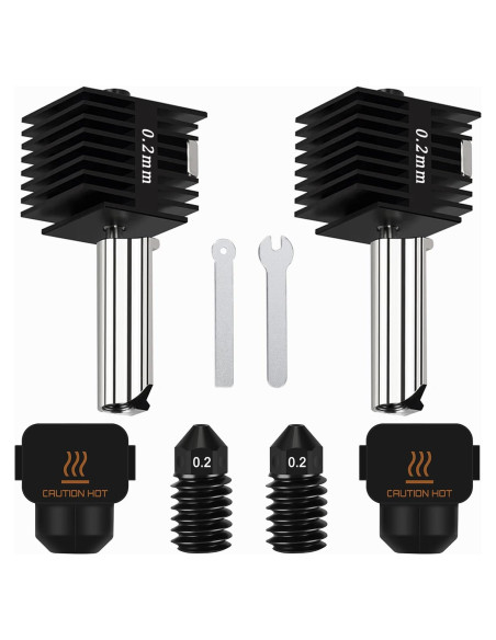 Kit de Hotend 0.2mm HIKUDIY para Impresora 3D Bambu Lab A1 Mini