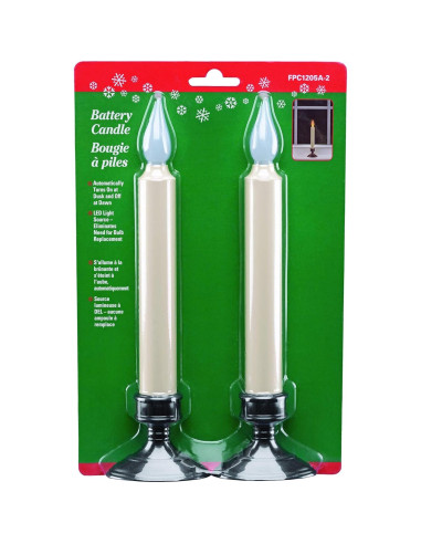 Vela LED Xodus Innovations FPC1205A-2 con Sensor Crepúsculo 22.6 cm