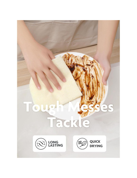 Paños de Microfibra Fantasticlean 75 Unidades 30.48x30.48cm Beige