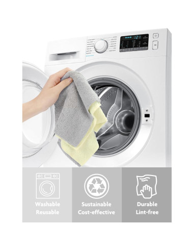 Paños de Microfibra Fantasticlean 75 Unidades 30.48x30.48cm Beige