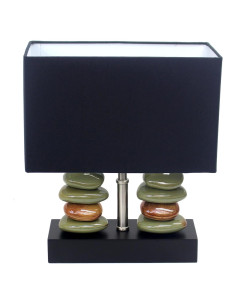 Lámpara de Mesa Cerámica Diseños Elegantes LT1147-BLK Negro