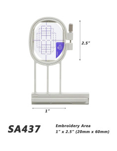 Aro de Bordado Sew Tech 20.5x14.1cm para Brother y Babylock 2