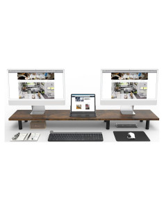 Soporte Elevador Doble para Monitor WEGASTU 109cm Vintage