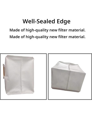 10 Bolsas Desechables para ECOVACS DEEBOT X1 Turbo y Omni