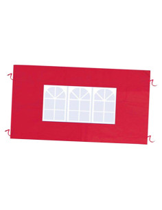Pared Lateral de Carpa Baoblaze 300x200 cm Impermeable Rojo