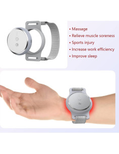 Masajeador Corporal Portátil KTS RED-O con Terapia de Luz Roja 660nm 2