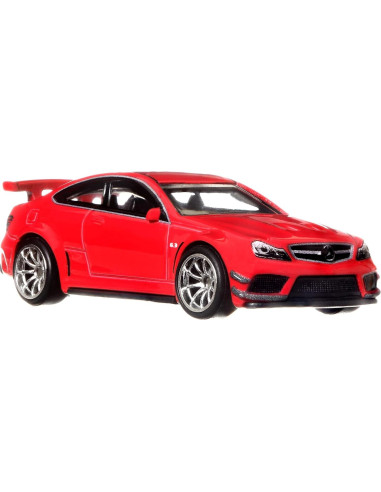 Hot Wheels C63 AMG Coupe Black Series 1:64 Metal a Escala